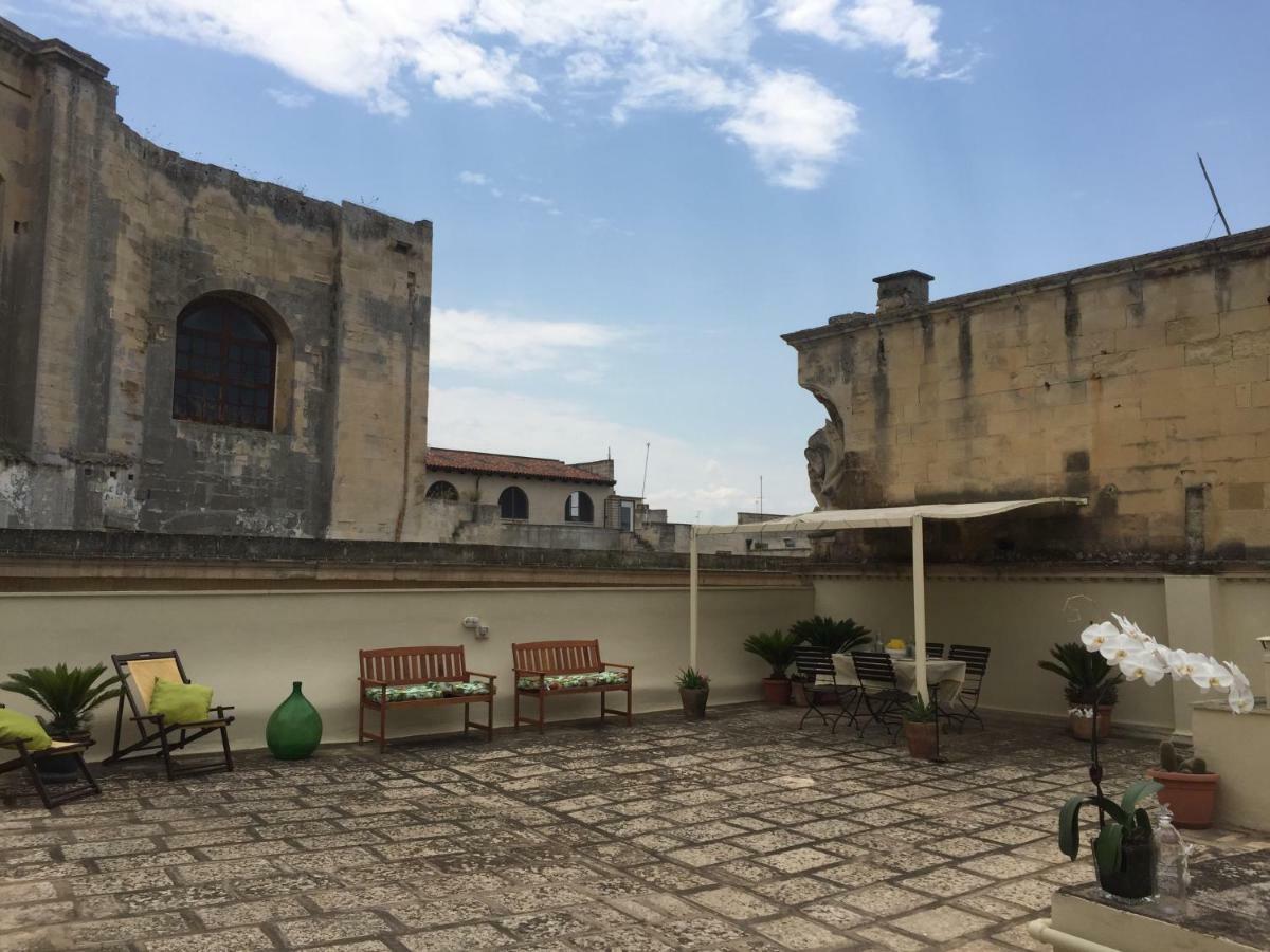 Historic Terrace Leilighet Lecce Eksteriør bilde