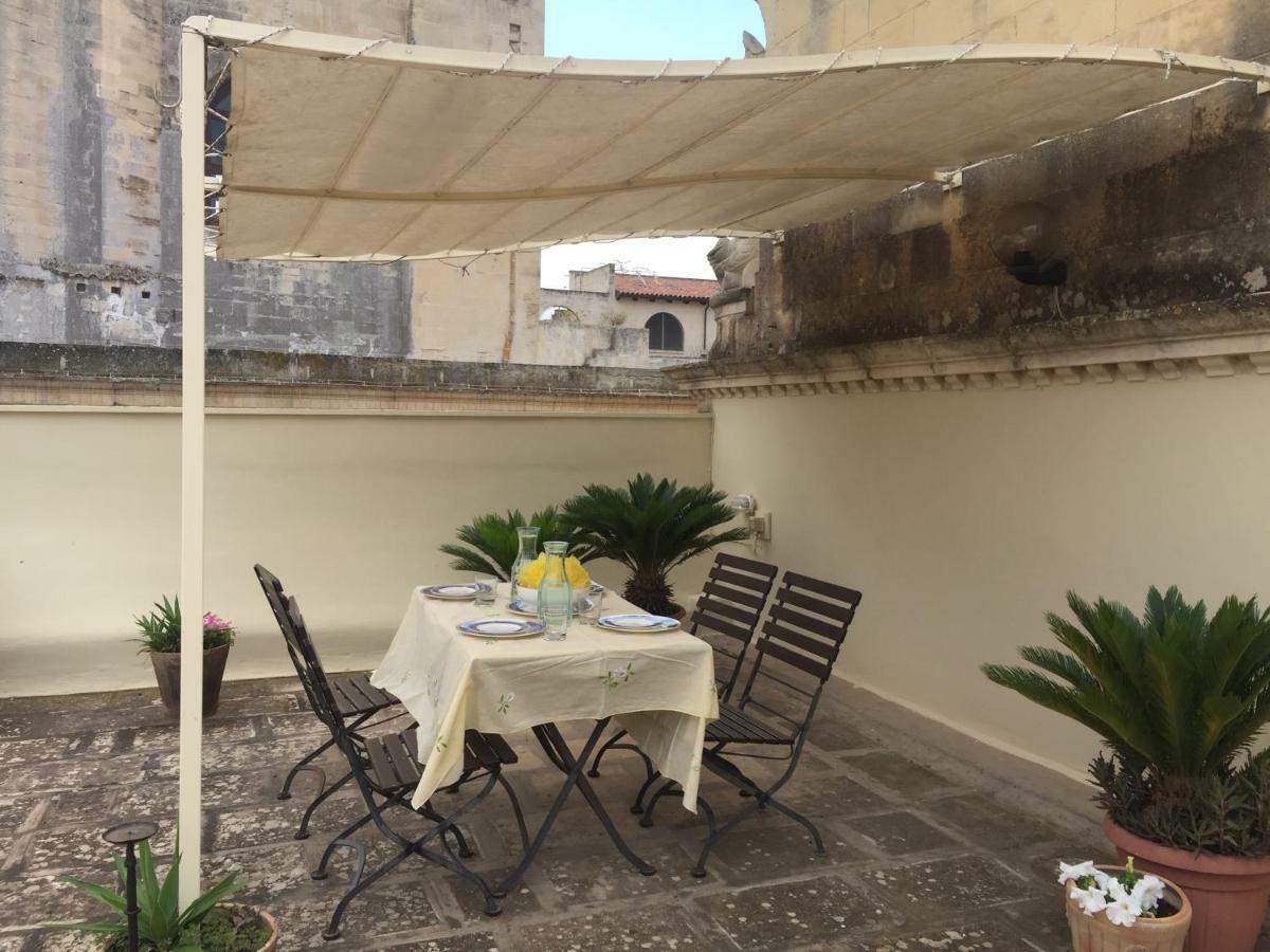 Historic Terrace Leilighet Lecce Eksteriør bilde